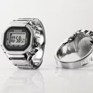 CASIO WATCH 50TH ANNIVERSARY CASIO RING WATCH(CRW001-1)